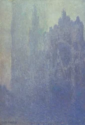 Katedralen i Rouen, dimmigt väder, 1894